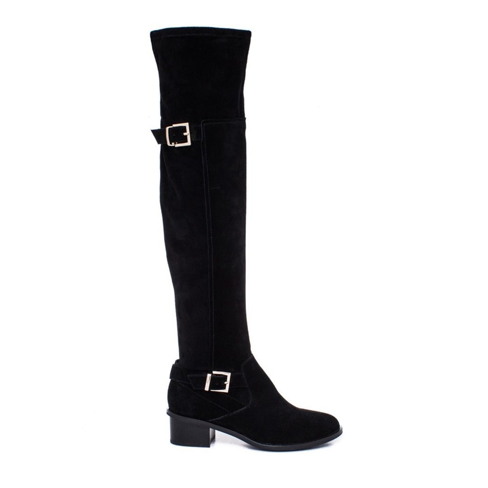 Calley Suede Knee High Boots